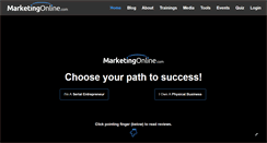 Desktop Screenshot of marketingonline.com